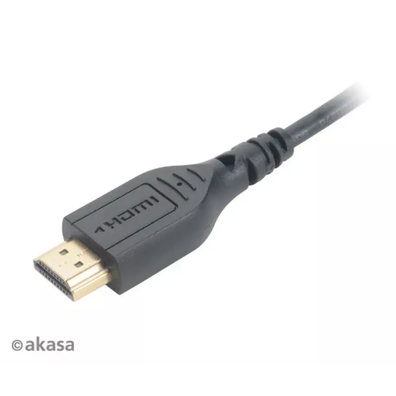 Akasa 1,5m High Speed HDMI with Ethernet Cable - HDMI Type A to Micro HDMI - 4K - Black
