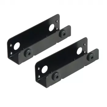 Akasa AK-HDA-08BK 5.25 collu uz 3.5 collu diskdziņa nodalījuma adapteris - melns