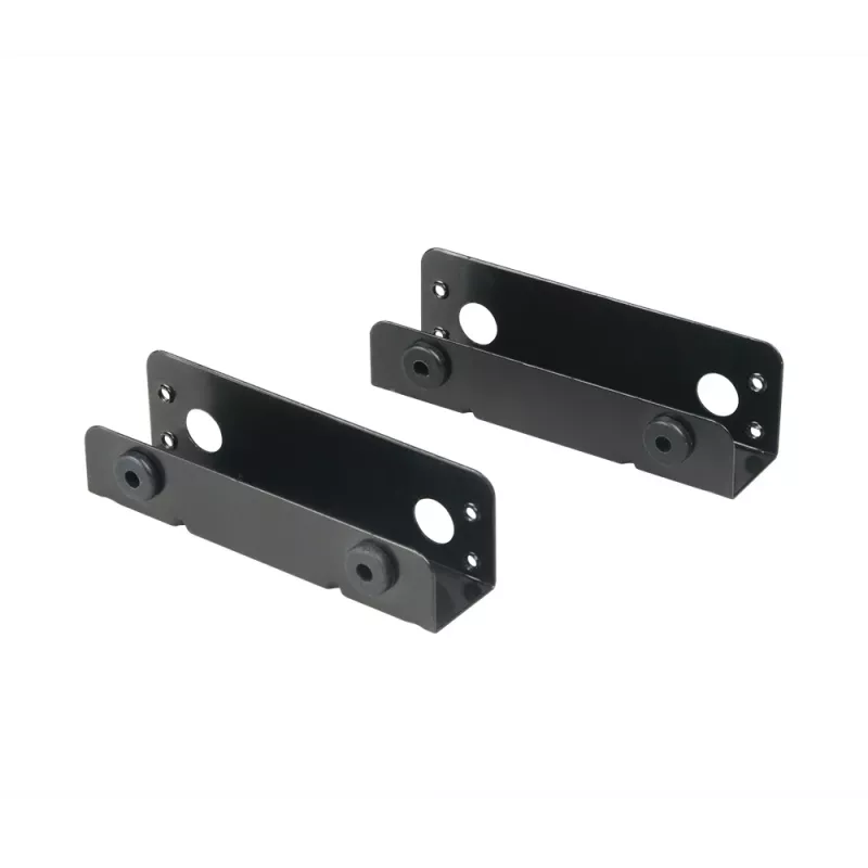 Akasa AK-HDA-08BK 5.25 collu uz 3.5 collu diskdziņa nodalījuma adapteris - melns