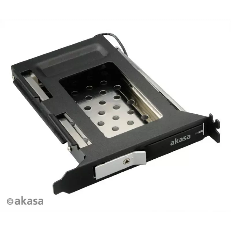 Akasa Lokstor M23 - Mobile Storage Rack - 2,5inch (6,4 cm)
