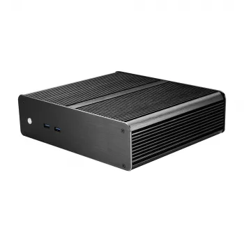Akasa Euler T Mini Tower PC Case Black Mini-ITX Aluminium 2.5 Inch