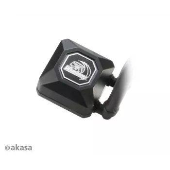 Akasa Venom A20 All-in-One Liquid Cooler 240mm 2x120mm Fans White LED