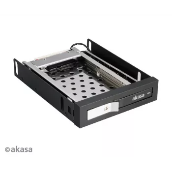 Akasa AK-IEN-08 2,5 inch to 3,5 inch Drive Bay Adapter - SATA III 6 Gbit/s - Plastic/Stainless Steel - Black