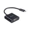 Akasa ārējais video adapteris - USB-C uz HDMI - 4K@60Hz - Melns