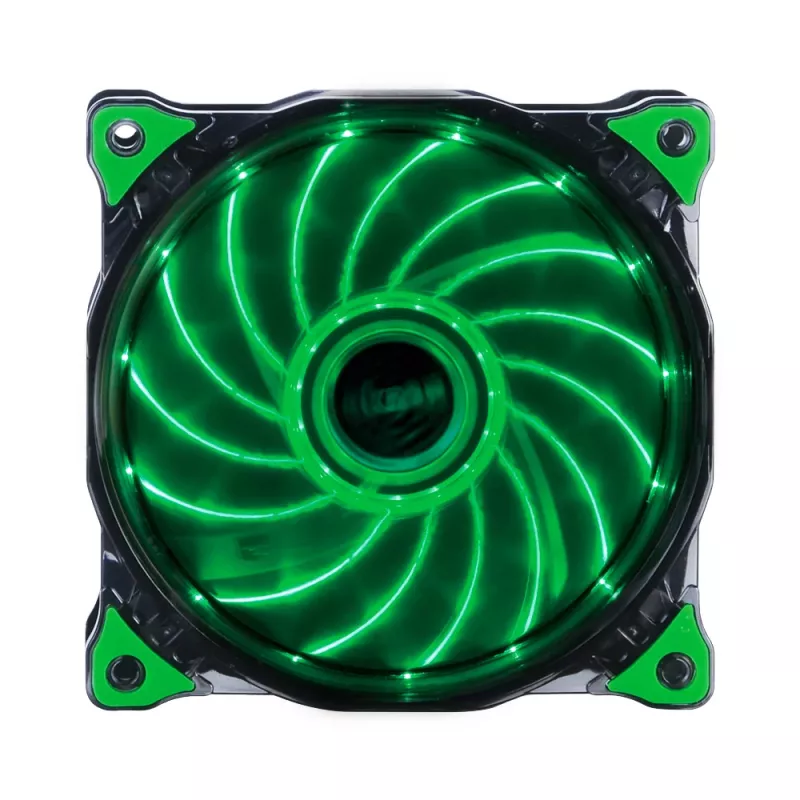 Akasa Vegas AK-FN091-GN 120 mm Green LED Case Fan
