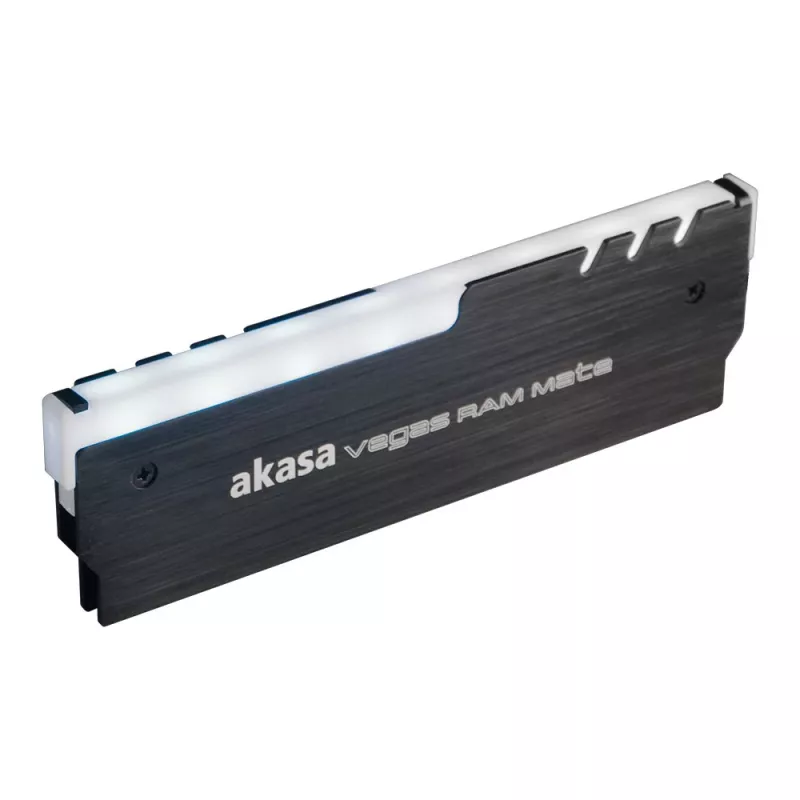 Akasa AK-MX248 Vegas RAM Mate Addressable RGB Heatsink - Melns