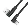 Akasa AK-CBUB39-10BK USB 2.0 kabelis - USB-A uz USB-C - 1 m - Melns
