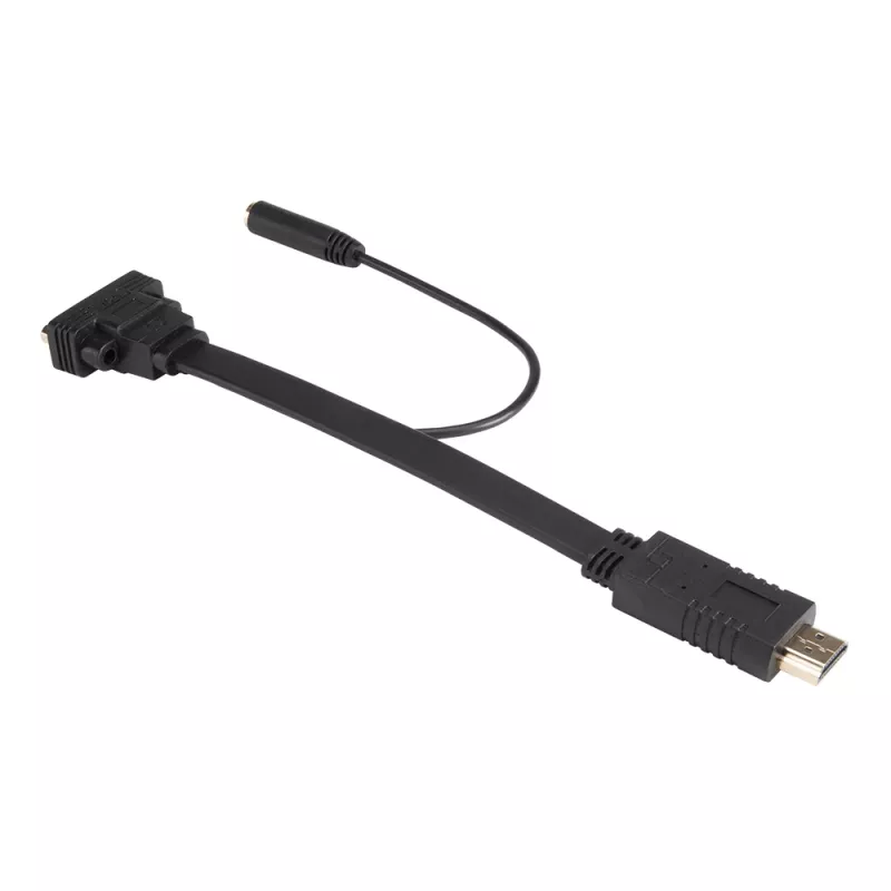 Akasa AK-CBHD18-20BK HDMI to VGA Adapter Cable 0,2 m Black