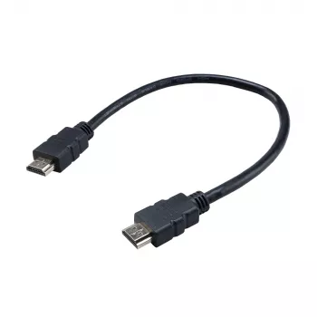 Akasa AK-CBHD25-30BK HDMI 2.0 kabelis 0,3 m Melns