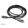 Akasa AK-CBDP23-50BK DisplayPort 1.4 kabelis 5 m Melns