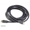 Akasa AK-CBDP23-50BK DisplayPort 1.4 kabelis 5 m Melns