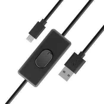 Akasa AK-CBUB58-15BK USB 2.0 kabelis - USB-A uz Micro-USB-B - 1,5 m - Melns
