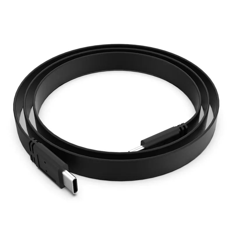 Akasa AK-CBUB60-10BK USB-C to USB-C kabelis 1m USB 3.2 Gen 2x2 20Gbps Melns