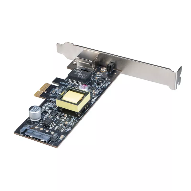 Akasa 2.5G PCIe tīkla karte ar PoE līdz 25,5W
