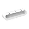 Akasa Cable Cord Holder 3x3-port + 2x5-port White