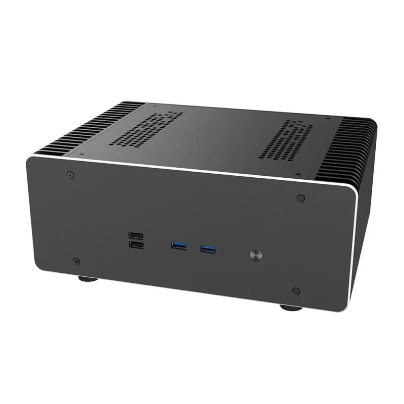Akasa Maxwell Pro Plus Mini-ITX Fanless Chassis Intel LGA 1700 Black