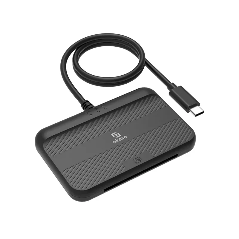 Akasa Contactless NFC ID un viedkaršu lasītājs