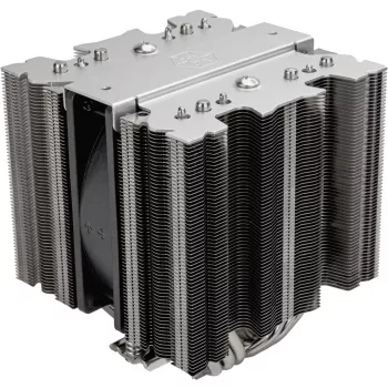 SilverStone SST-XED120S All-in-One šķidruma CPU dzesētājs, 120mm radiators, melns alumīnijs, PWM ventilators