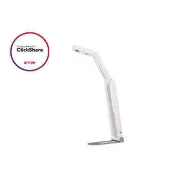 Lumens DC-F20 HD/2K USB dokumentu kamera, 5 MP sensors, 1920 x 1080 pie 30 k/s, uzņemšanas zona 453 x 340 mm (A3), 16x kopējais digitālais tālummaiņa, iebūvēts mikrofons