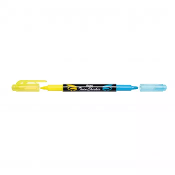 Pentel Twin Checker SLW8-GS marķieru komplekts, 8 dažādas krāsas