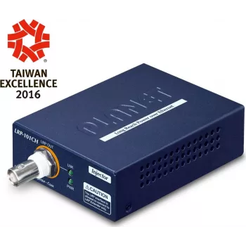 Planet LRP-101CH Long Reach PoE pārraides pagarinātājs pa koaksiālo kabeli, sienas stiprinājums, 30W