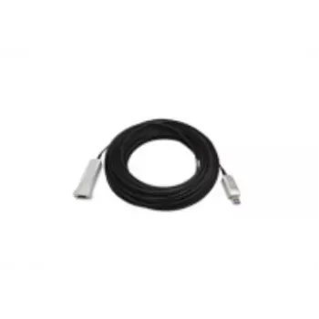 AVER USB pagarinātājkabelis - USB Type A (tēviņš) uz USB Type A (mātīte) - 10m - Aktīvs - Melns