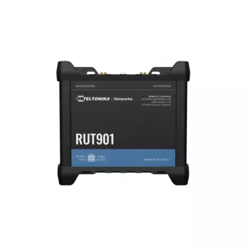 Teltonika RUT900 3G bezvadu maršrutētājs - Melns - 4 portu Ethernet - 802.11b/g/n - viena josla 2,4 GHz