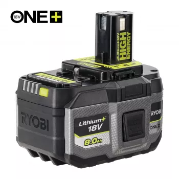RYOBI ONE+ 18V 8.0 Ah HIGH ENERGY Litija-jona Akumulators RB1880T