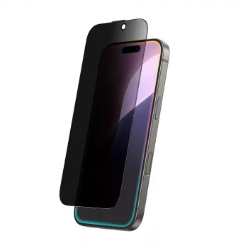 AMAZINGTHING Radix Privacy Glass Rūdīta Stikla Ekrāna Aizsargs iPhone 16 Pro