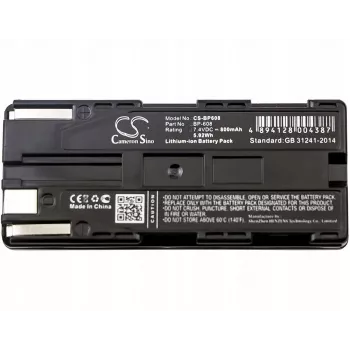 CAMERON SINO Replacement Battery BP-608 BP-608A for Canon DM-MV1 DM-MV10 MV20 ES65