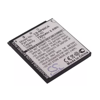 CAMERON SINO NP-60 / NP60 uzlādējams Li-ion akumulators Casio Exilim kamerām