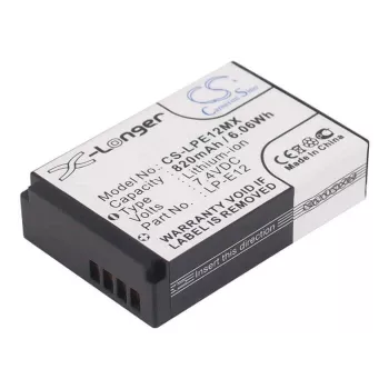 Cameron Sino Replacement Battery LP-E12 for Canon EOS M Series