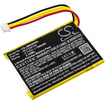 CAMERON SINO Replacement Battery MLP284154 for JBL Go 2 (CS-JMG200SL)