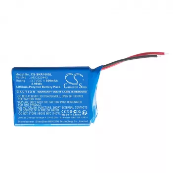 Cameron Sino CS-SKR100SL Replacement Battery for Skullcandy 2XL Ringer Soundmine X7rgfz-842 (1000mAh, 3,7V, Li-Po)