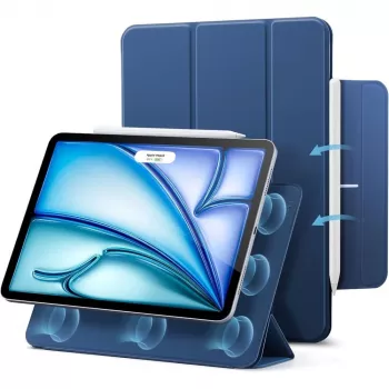 ESR Rebound Magnetic vāks iPad Air 10.9 (4th/5th Gen, 2020-2022) / iPad Air 11 (6th/7th/8th Gen, 2024-2026), zils