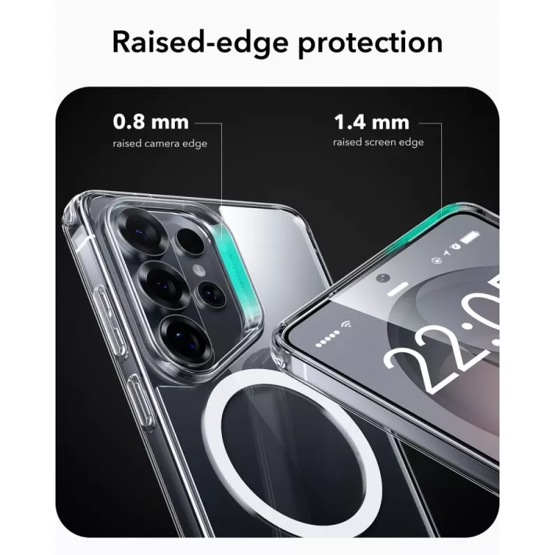 ESR Classic Hybrid MagSafe Galaxy S26 Ultra Caurspīdīgs