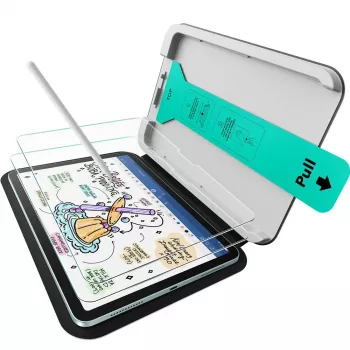 ESR Paper Feel ekrāna aizsargs Apple iPad Air 10.9 4./5. paaudzei (2020-2022) / iPad 11 6./7./8. paaudzei (2024-2026) - 2 iepakojums