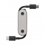 Native Union Pocket Cable USB-C uz USB-C kabelis, 17 cm, Sandstone