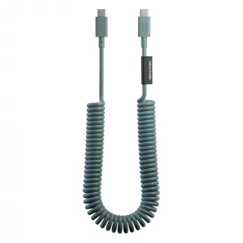 Native Union Pop Cable USB-C to USB-C 2.4m 60W Slate Green