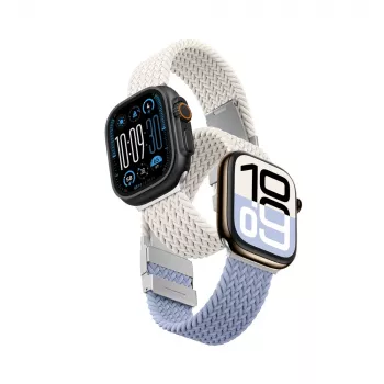 AMAZINGTHING Blend Band 2-Pack Apple Watch 45/46/49 mm – Starry Blue / Starlight