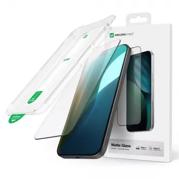 AMAZINGTHING Titan Vision 7 matēts rūdītā stikla ekrāna aizsargplēve Apple iPhone 17 Pro