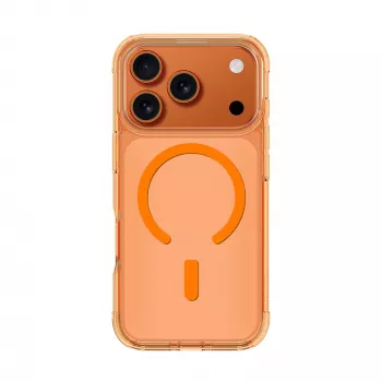 AMAZINGTHING Minimal Mag Maciņš iPhone 17 Pro Max, saderīgs ar MagSafe, oranžs