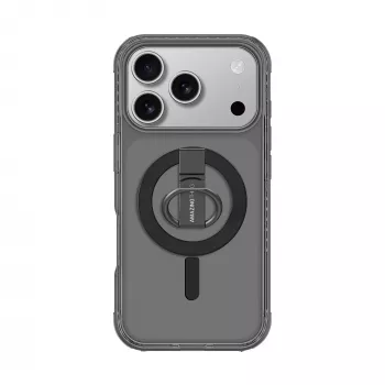 AMAZINGTHING Titan Pro Grip Ring Set Case iPhone 17 Pro, MagSafe saderīgs, Melns
