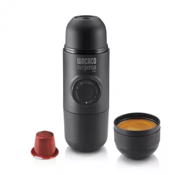 WACACO Minipresso NS portatīvā espresso automāts Nespresso kapsulām, melns