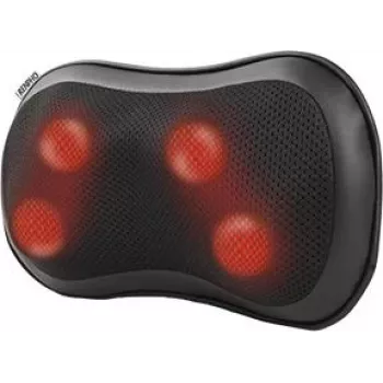 RENPHO Shiatsu masāžas spilvens ar sildīšanas funkciju Melns (RP-NM068)