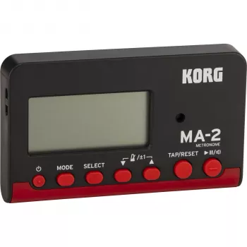 Korg MA2-BKRD LCD kabatas digitālais metronoms melns/sarkans