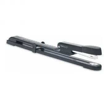 Rapesco Marlin garās rokas metāla skavotājs – 25 lapas – melns – plakana skavošana – metāls – 47 mm – 386 mm