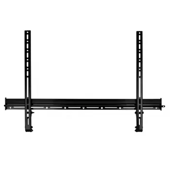 B-TECH BTV521 Fiksētais sienas stiprinājums 32-65 collu ekrāniem, melns, 70 kg ietilpība, VESA 75x75 līdz 600x400