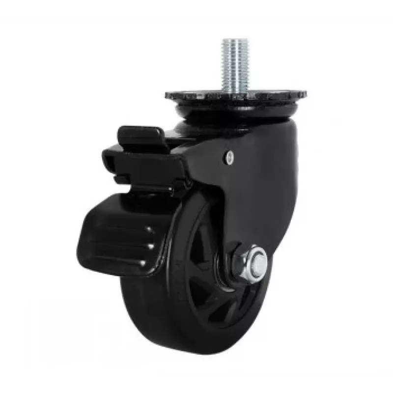 B-TECH System X - 4i Braked Castors for BT8380-BASE - 2pcs Black
