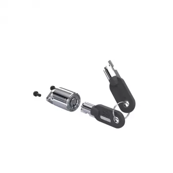 Ergonomic Solutions SpacePole Kensington T-Bar Lock for MultiClip - Silver/Black
